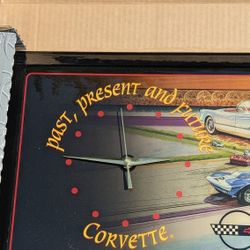 Collectable Corvette Wall Clock 