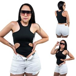 Women’s Sexy Sleeveless Crop Top