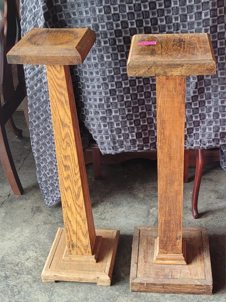 Antique Planter Stands