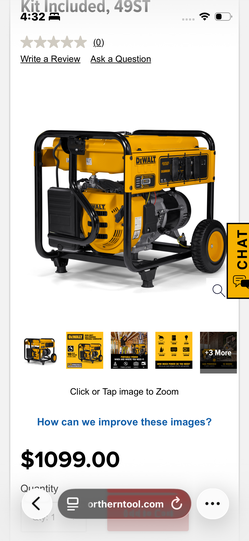 Dewalt generator