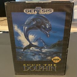 Eco The Dolphin Sega Genesis 