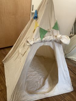 La Vie Vert Kids Canvas Teepee