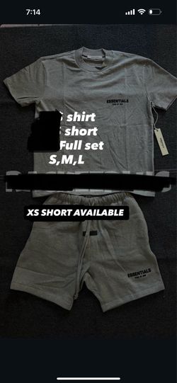 Essential shorts and shirts
