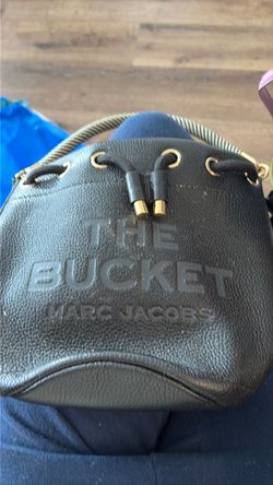 Marc Jacobs The Bucket Bag Black Leather
