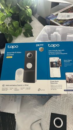 Tapo Smart Wi-Fi Video Doorbell