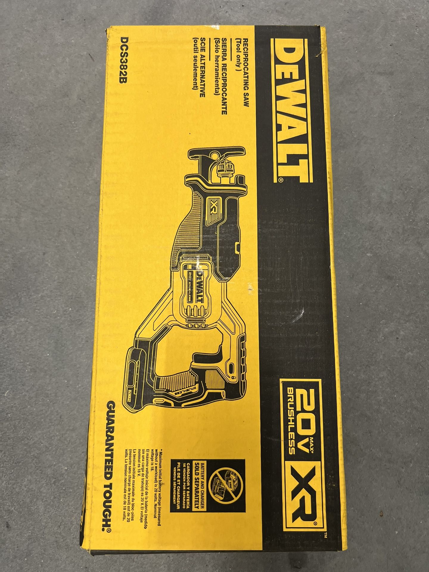 DEWALT 20V MAX Cordless Brushless Reciprocating Saw (Tool Only
