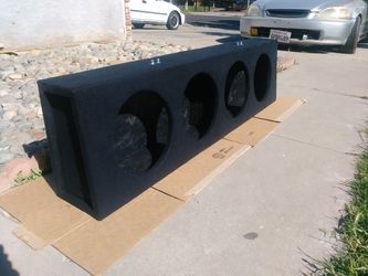 We custom build enclosure for underseat or behind seat of trucks ...starts at 99.99 and up.