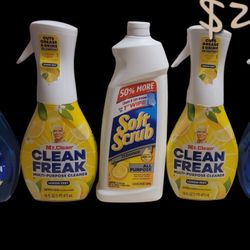 LEMON SCENT CLEANING BUNDLE
