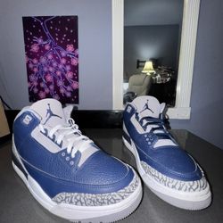 Jordan 3 Georgetowns - Size 11.5