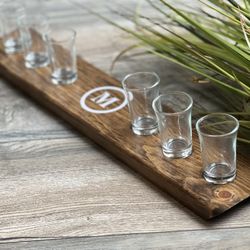 Tequila Flight/ Personalized Tequila Board 