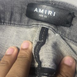 Amiri jeans size 33
