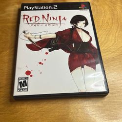 PlayStation 2 / PS2 - Red Ninja End Of Honor