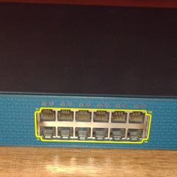 Cisco Catalyst 3560 series 24 port PoE switch