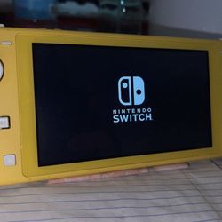 Nintendo Switch Lite With Game And Case
