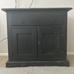 Vintage Wood Cabinet
