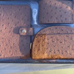 Leather Organizer With Wallet