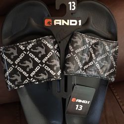 Mens Slides Size 13 NEW