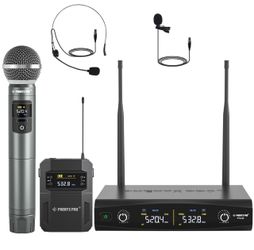 Phenyx Pro PTU-52 Dual UHF Wireless Microphone System