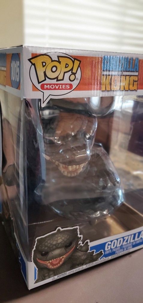 FUNKO POP Godzilla vs Kong 10" JUMBO GODZILLA Funko Pop #1015