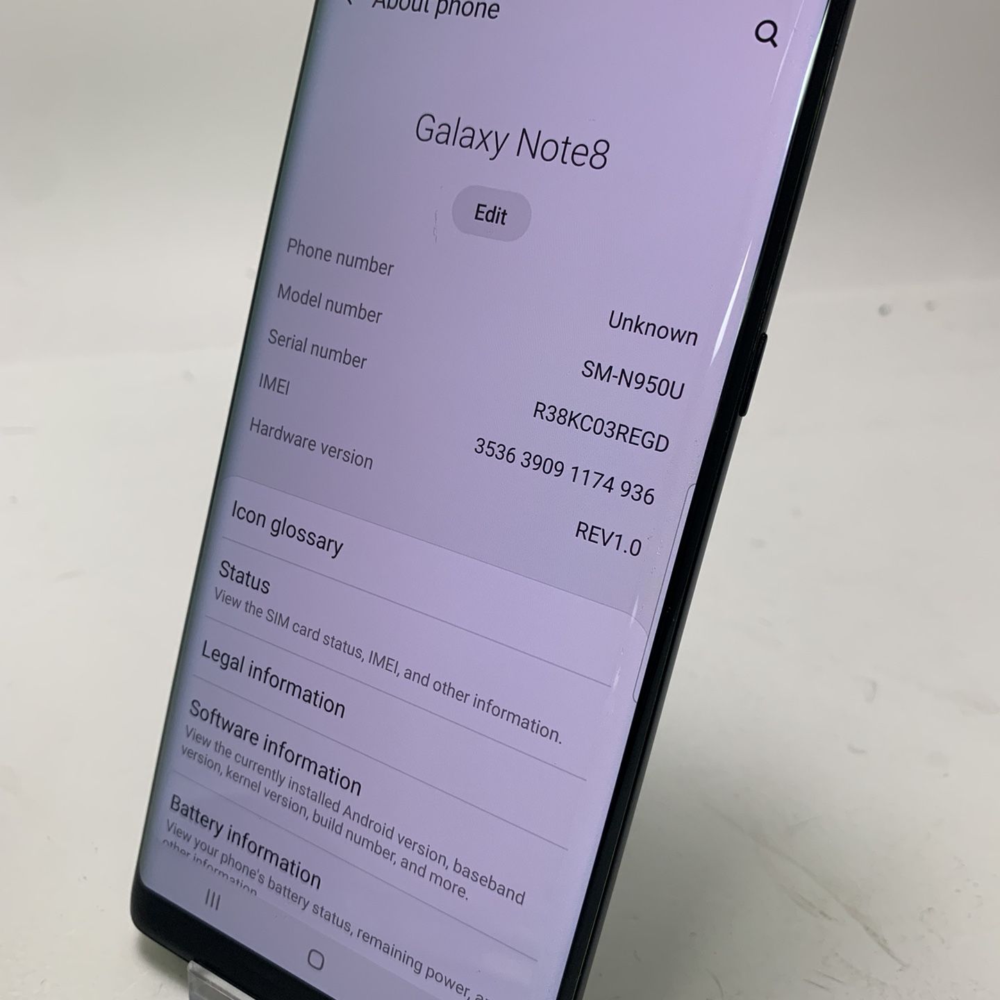 Samsung Galaxy Note 8 Black 64GB UNLOCKED With 30 Day Warranty 