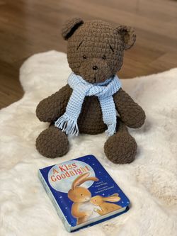 Crochet Teddy Bear, Handmade Toy, Stuffed Toy, Animal Toy, Teddy Bear