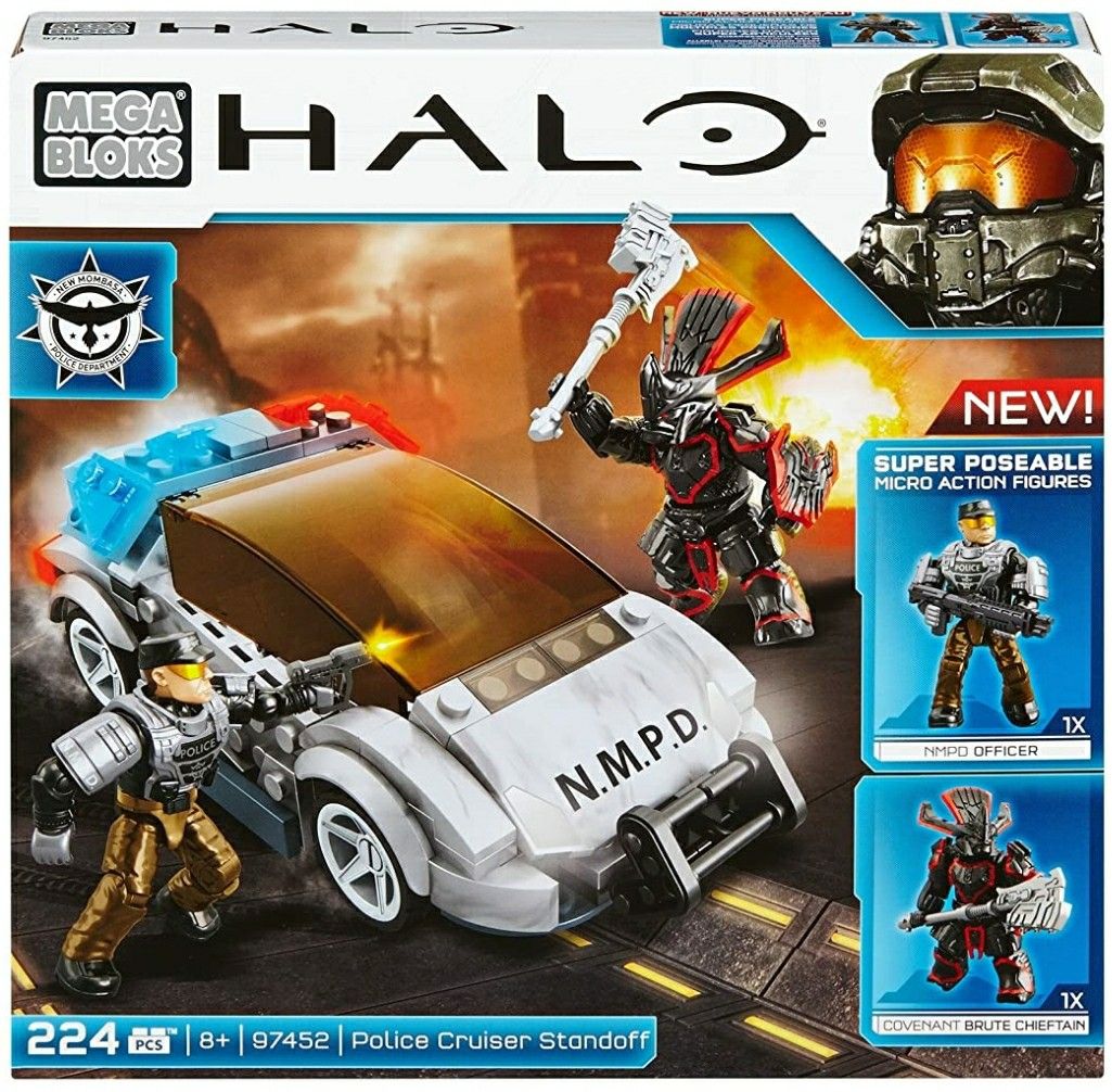 Mega Bloks Halo Police Cruiser Standoff