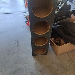 Car Audio Box 4 10"s 