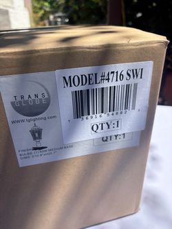Patio Lamp Head (4) $99 All