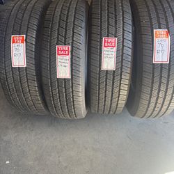 245 70 R 17 used MICHLEN tire LTX  MS 2