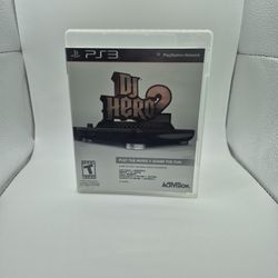 DJ Hero 2 - 80 Mixes - PS3 (Activision, 2010) - With Manual & Case