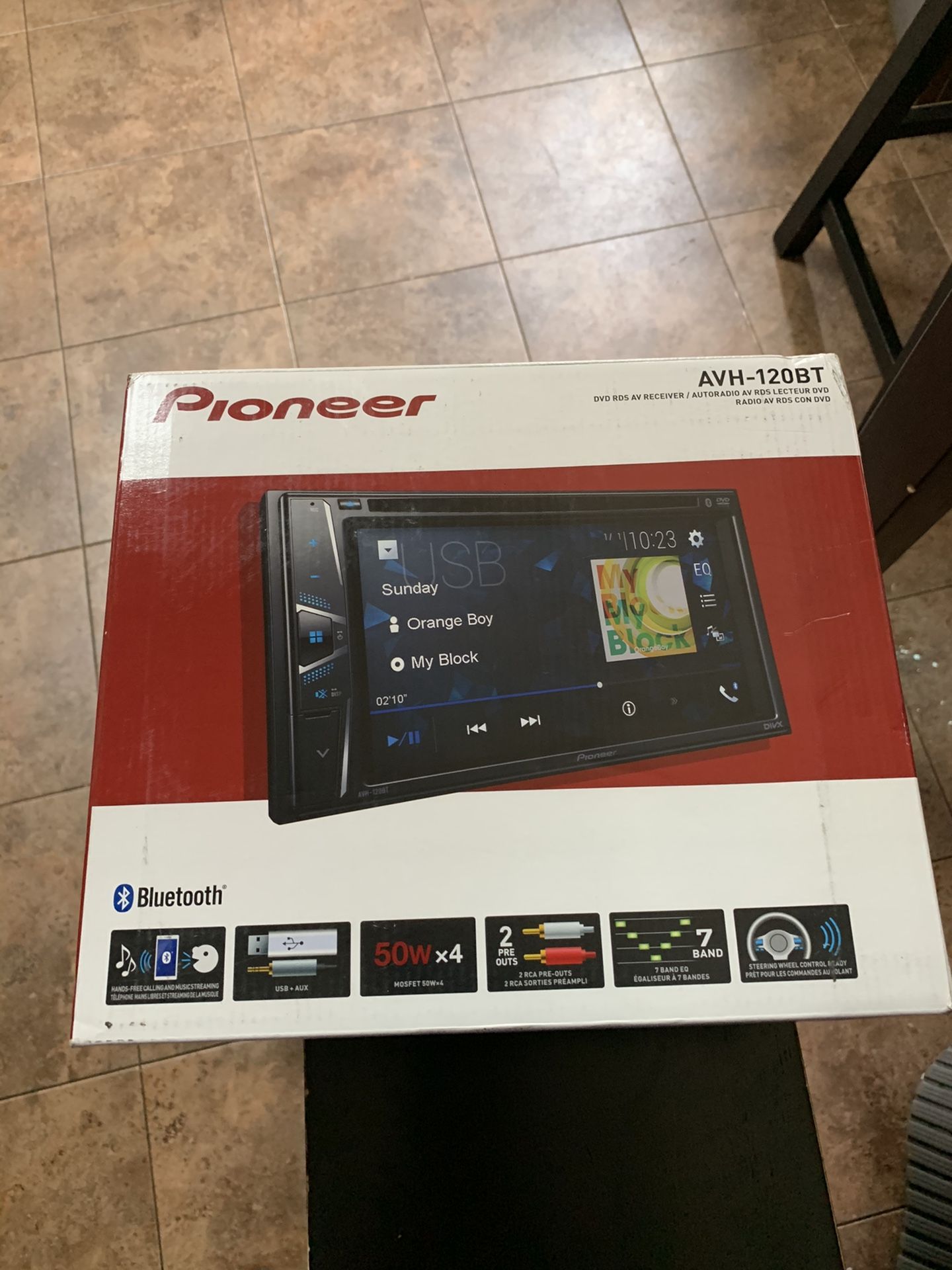 Para la venta Pionner Dvd cd Bluetooth cámara