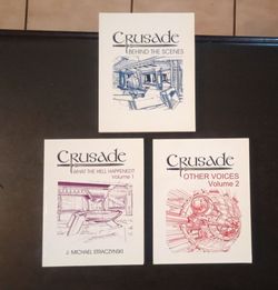 Crusade Book Set of 3 by J. Michael Straczynski