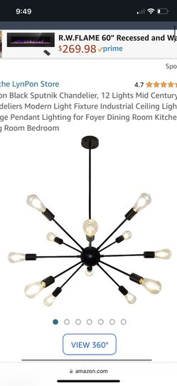 Lypon 12 Lights Chandelier