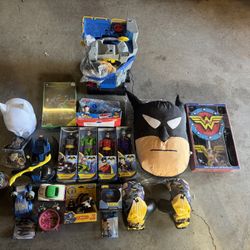 Kids Toys LOT Batman And More New And Used