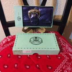 Kathy Van Zeeland Clutch Wallet 