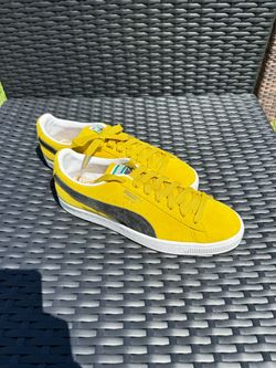 Puma Suede Staple Men's Yellow/Black Men’s 10.5