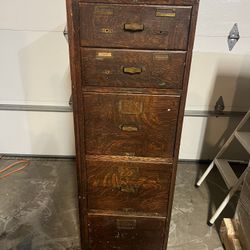 Vintage File Cabinet