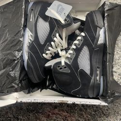 jordan 5 retro black metallic 