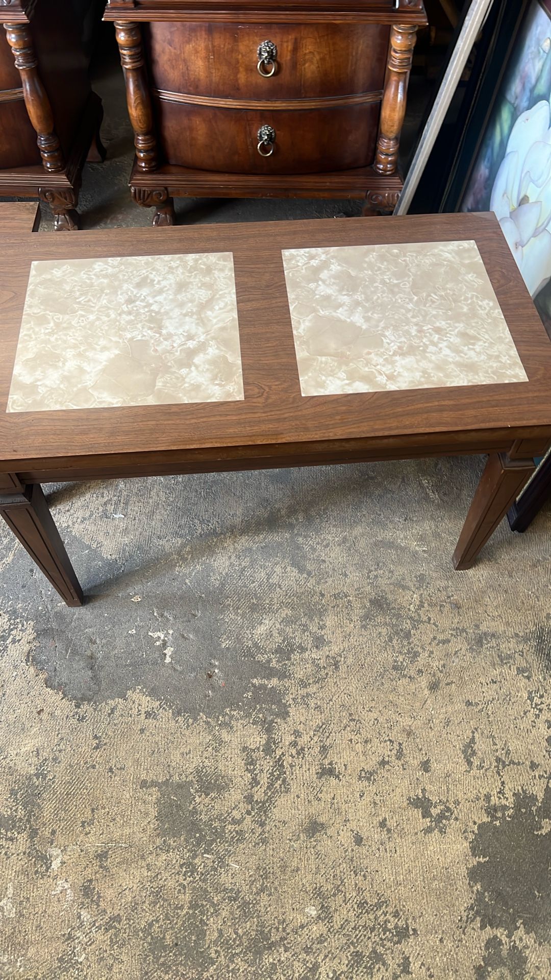 Coffee Table And 2 End Tables