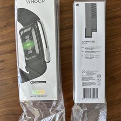 Whoop Life 5.0 Health and Fitness Tracker 12 Month Membership, MG Device, ECG