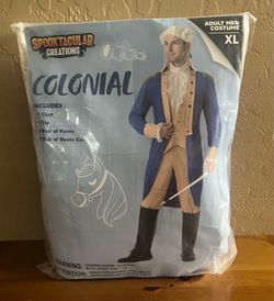 Spooktacular creations, colonial men’s costume