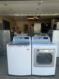 LG washer and gas dryer with delivery available