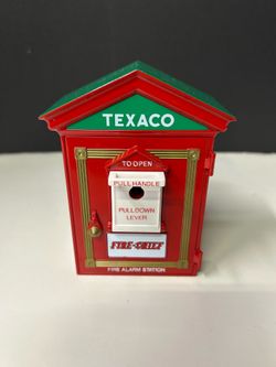 Texaco Fire Chief Diecast Fire Alarm Station Bank
