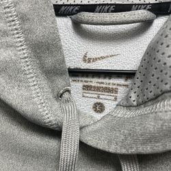 Men’s Size Large Gray Therma fit Hoodie Sweatshirt