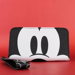 DISNEY MICKEY MOUSE PHONE WALLET WITH TECH POCKET, NEW WITH TAGS