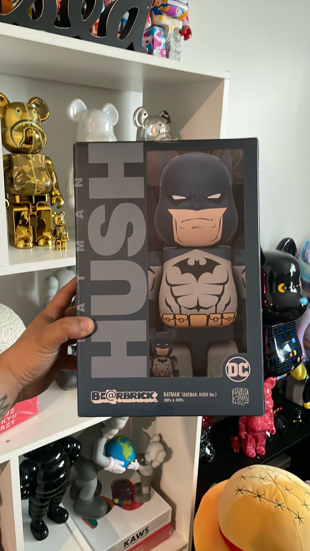 Be@rbrick 100% & 400% Hush Batman