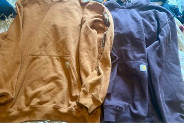 Carhartt hoodies size xl