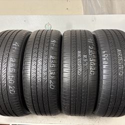 Set 4 Tires 235 50 20 Bridgestone Alenza As Run Flat