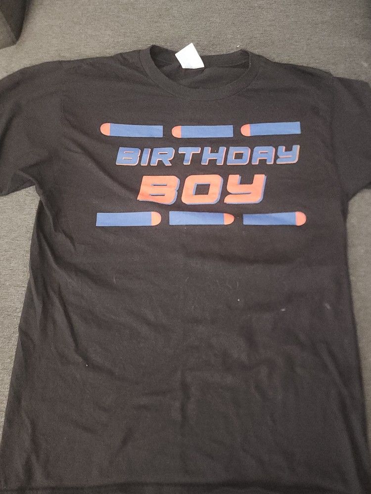Birthday Boy NERF Shirt