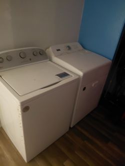 Washer and Dryer Set
